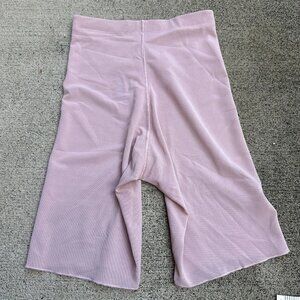 Yitty Shapewear Shorts Extra Small Pink Slimming Seamless High Waist Mid Thigh